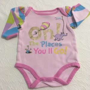 6m (5/$20) Dr Suess Bodysuit